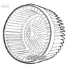 Denso Cabin Blower Fan DEA21005 thumbnail
