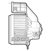 Denso Cabin Blower Fan DEA23019 thumbnail