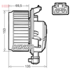 Denso Cabin Blower Fan DEA50000 thumbnail