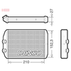 Denso Heat Exchanger DRR23022 thumbnail