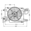 Denso Radiator Cooling Fan DER01011 thumbnail