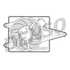 Denso Radiator Cooling Fan DER01204 thumbnail