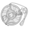 Denso Radiator Cooling Fan DER02001 thumbnail