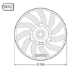 Denso Radiator Cooling Fan DER02008 thumbnail