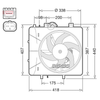 Denso Radiator Cooling Fan DER07010 thumbnail