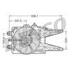 Denso Radiator Cooling Fan DER09015 thumbnail