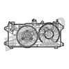 Denso Radiator Cooling Fan DER09027 thumbnail