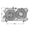 Denso Radiator Cooling Fan DER09044 thumbnail