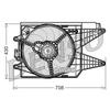 Denso Radiator Cooling Fan DER09049 thumbnail