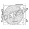 Denso Radiator Cooling Fan DER09052 thumbnail