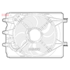 Denso Radiator Cooling Fan DER09068 thumbnail