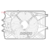 Denso Radiator Cooling Fan DER09070 thumbnail