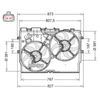 Denso Radiator Cooling Fan DER09311 thumbnail