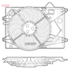 Denso Radiator Cooling Fan DER15001 thumbnail