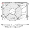 Denso Radiator Cooling Fan DER15006 thumbnail