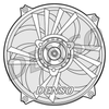 Denso Radiator Cooling Fan DER21013 thumbnail