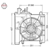 Denso Radiator Cooling Fan DER21023 thumbnail