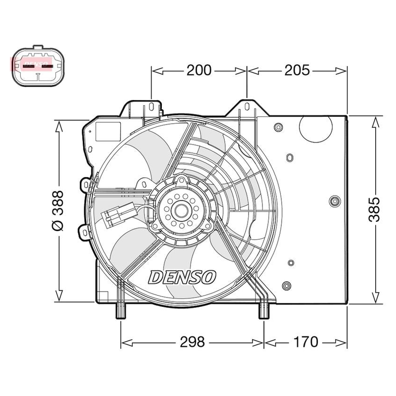 Denso Radiator Cooling Fan DER21024 – tradevehicleparts.co.uk