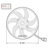 Denso Radiator Cooling Fan DER32014 thumbnail