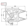 Denso Radiator Cooling Fan DER32015 thumbnail