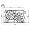 Denso Radiator Cooling Fan DER50002 thumbnail