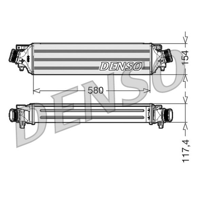 Denso Radiator DIT01002