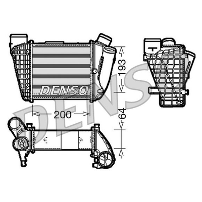 Denso Radiator DIT02004