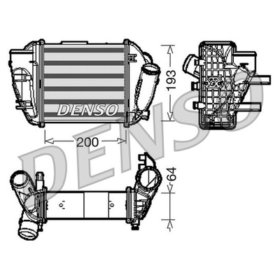 Denso Radiator DIT02005