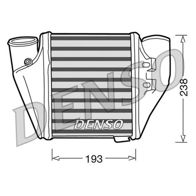 Denso Radiator DIT02007