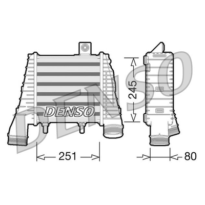 Denso Radiator DIT02009