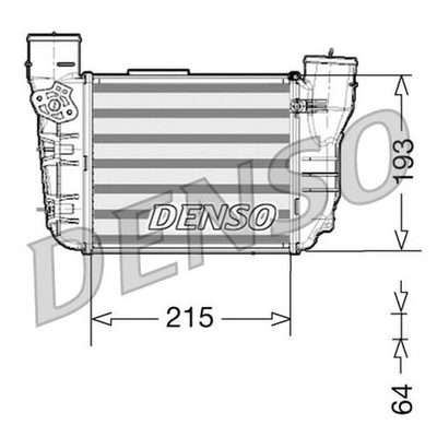 Denso Radiator DIT02020