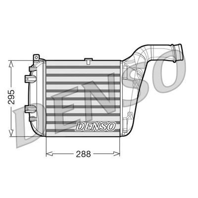 Denso Radiator DIT02030
