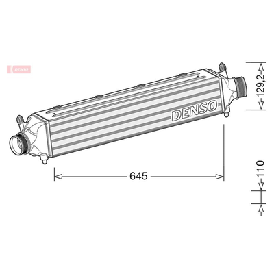 Denso Radiator DIT02037