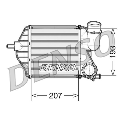 Denso Radiator DIT09102