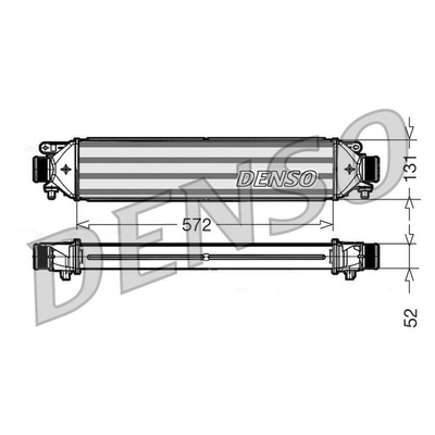 Denso Radiator DIT09109