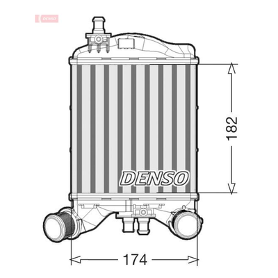 Denso Radiator DIT09112