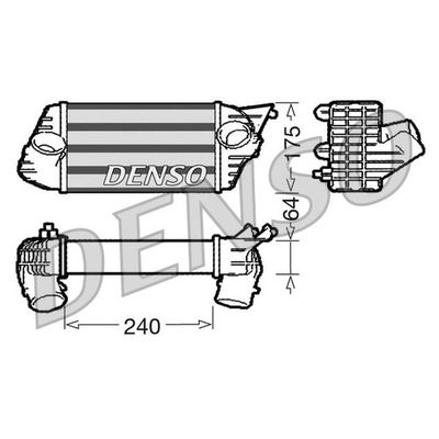 Denso Radiator DIT09120
