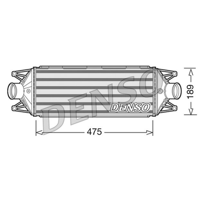 Denso Radiator DIT12002