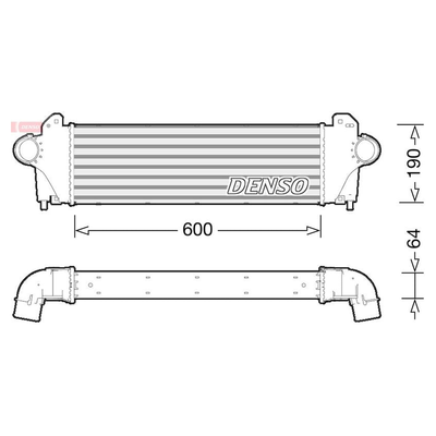 Denso Radiator DIT12005