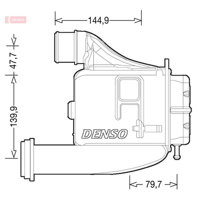 Denso Radiator DIT12006