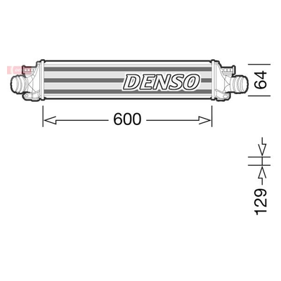 Denso Radiator DIT15001