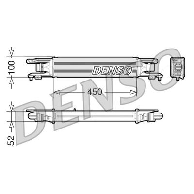 Denso Radiator DIT20001