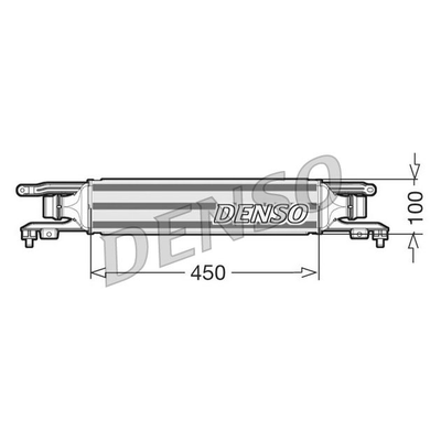 Denso Radiator DIT20002