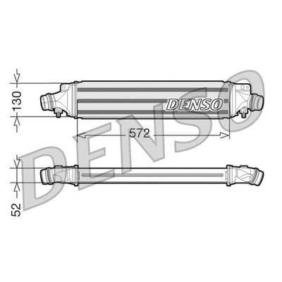 Denso Radiator DIT20003