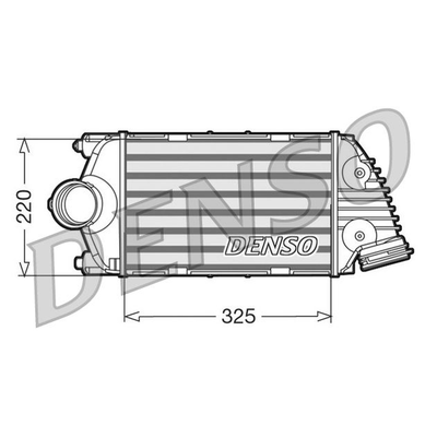 Denso Radiator DIT28015