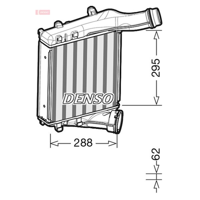Denso Radiator DIT28019