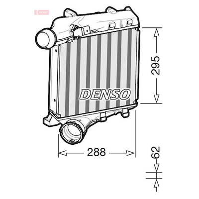 Denso Radiator DIT28020