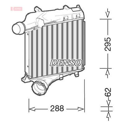 Denso Radiator DIT28021