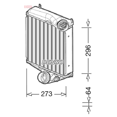 Denso Radiator DIT28022