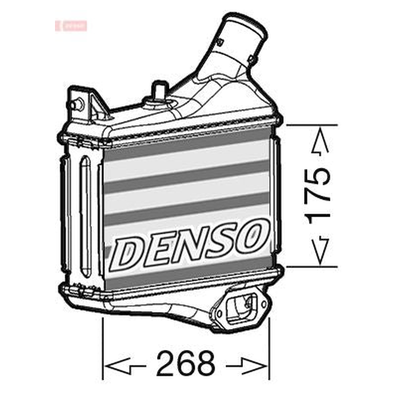 Denso Radiator DIT40011